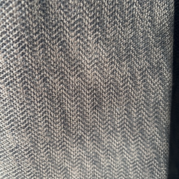 Monsieur Adolfo 46L Brown Chevron Corduroy‎ Mens Blazer Jacket Sport Coat - Picture 3 of 12